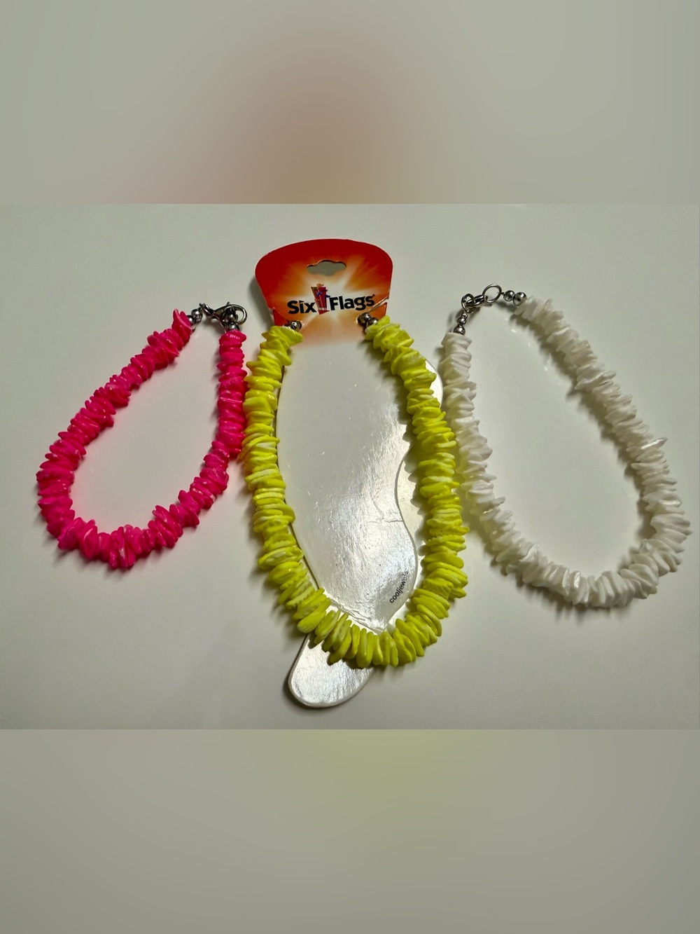 Shell anklets and bracelet